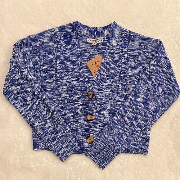 love change italy Sweaters - Love Change Italy Cropped Sweater